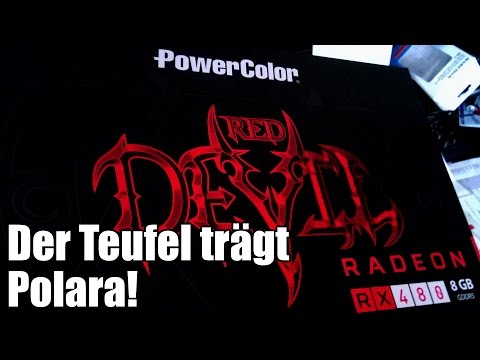 Eine Grafikkarte vorgestellt - PowerColor Red Devil Radeon RX480 8GB GDDR5