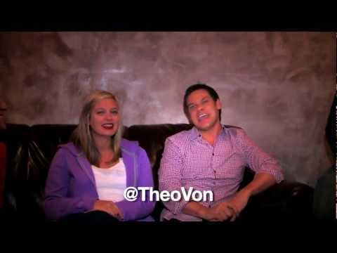 Green Room Gang-Up at the Palm Beach Improv: Christina Pazsitzky & Theo Von!