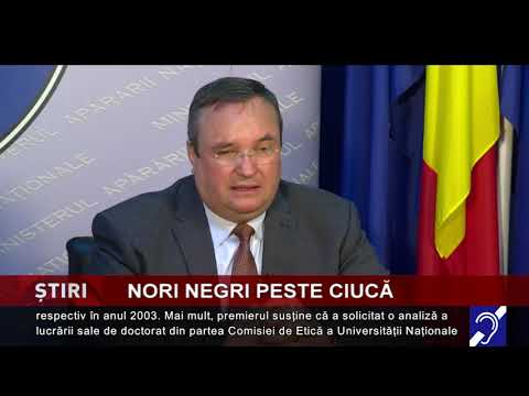 Nori negri peste Ciucă