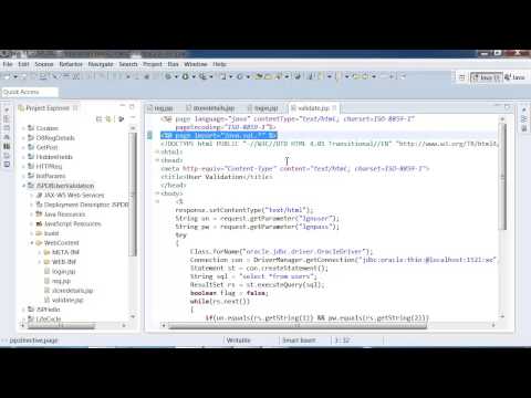 how to provide validation in jsp