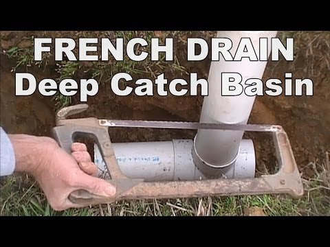 how to drain wet yard