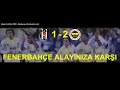 Fenerbahce Yine İnönüde 8taşa karsı gine galip