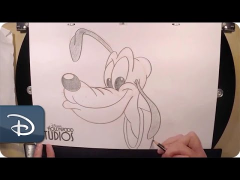 how to draw a disney characters