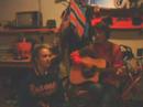 us singin in forest's garage