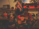 us singin in forest's garage