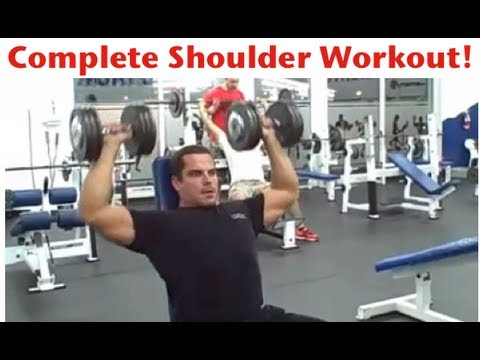 Shoulder Exercise - Download Your FREE 12 Week Workout Program at: http://www.leehayward.com/12-week-workout-program Check out my blog at: http://www.LeeHayward.com/blog This is...