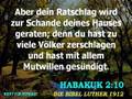 Der Prophet Habakuk - Kapitel 2