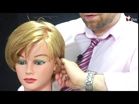 Haircut - Carey Mulligan always has the best short haircuts and in this hair cutting tutorial, I share my techniques inspired by Carey Mulligans various haircuts she h...