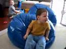 daddy playfully pushing hayden around daddy playfully pushing hayden around