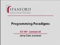 Lecture 25 | Programming Paradigms