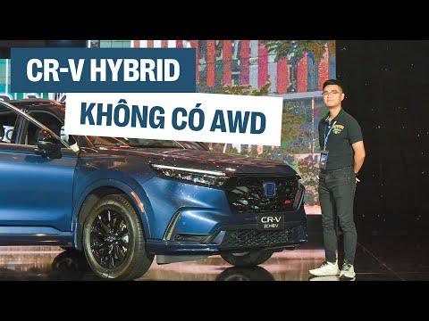 Ngồi thử Honda CR-V e:HEV RS giá 1,259 tỷ đồng: Ngập tràn trang bị nhưng lại thiếu AWD!