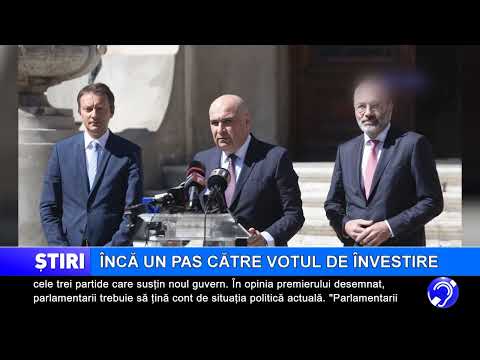 Încă un pas către votul de învestire