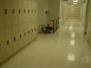 Just taking a ride through school!!!