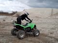 KFX 700 Girl sand ride. NYSA