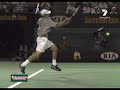 Andy Roddick - Slow Motion Forehand Side View