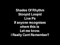 Shades Of Rhythm - Stoopid Loopid - 1992 -Live PA.flv