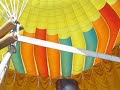 Hot Air Balloon Landing On The Deck Of The Tahoe Flyer