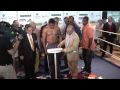Universum Box Promotion weigh in Alexander Dimitrenko Eddie Chambers Alexeev Susi Kentikian HD