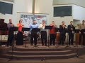 10 trumpets and latin percussion
live recording @ twin city bible church
dan reip's trumpet ensemble featuring tito carrillo, chris bucahanan, nick schroder, mike jones, peter kenagy, robin thomas, jason hougland, brian blyth, and dan morrison.  percussion by brent jordan, and travis knapp.