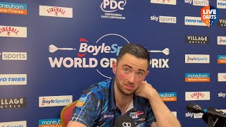 Dimitri van den Bergh insists Luke Humphries NOT favourite for Grand Prix: “I'm talking facts”