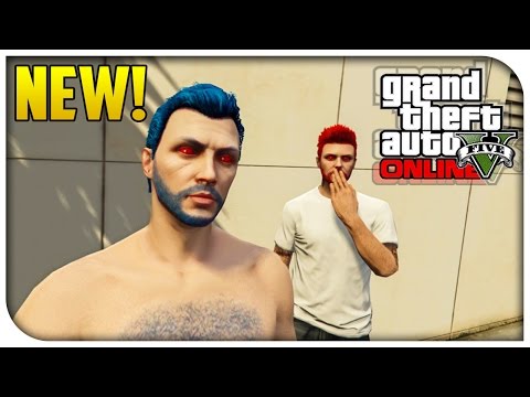 how to change skin colour on gta v