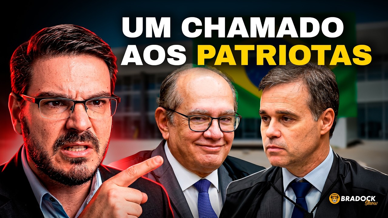 CONSTANTINO CHAMA À AÇÃO: GILMAR MENDES PRECISA RESPONDER!