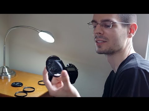 how to fix uv filter to camera