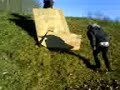 Swedish kidz having fun with cardboard 2