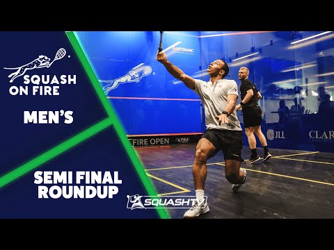 Squash On Fire Open 2022 - Men's Semi Finals Roundup