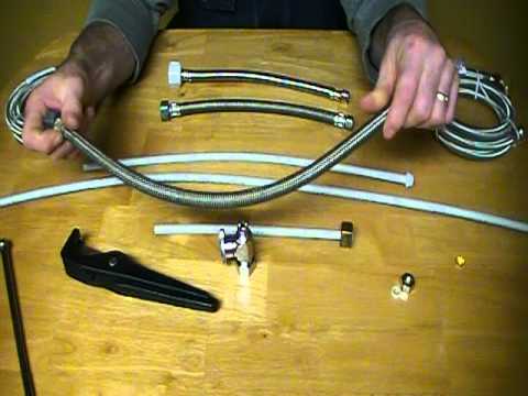 how to supply water to a dishwasher