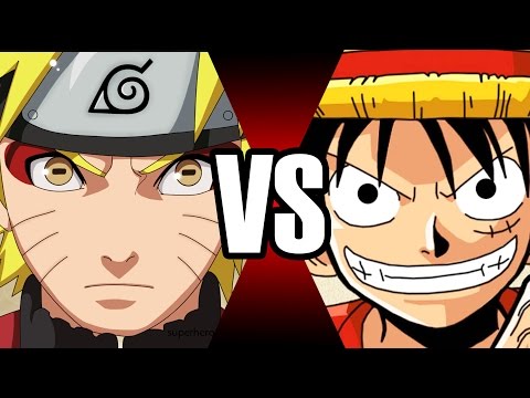 NARUTO VS LUFFY | BATALHA MORTAL | Ei Nerd