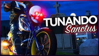 GTA 5 Online: Tunando a Nova Moto Satânica LLC Sanctus - DLC Halloween