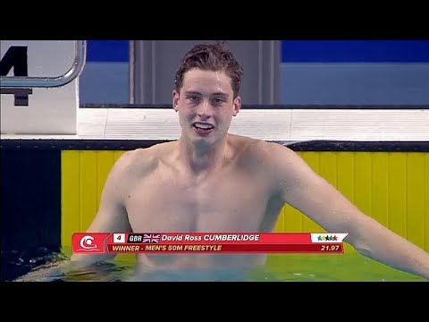 Universiade in Neapel: Gold fr David Cumberlidge ber 50-Meter-Freistil 