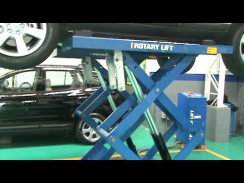 how to bleed rotary lift
