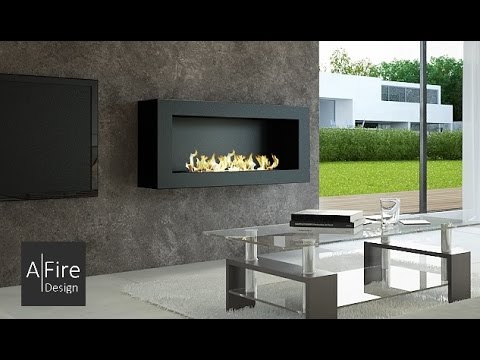 cheminee ethanol afire