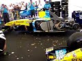 F1 RENAULT TEAM & CAR AT GOODWOOD FESTIVAL OF SPEED 2006.