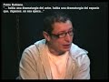 Teatro Quimera.  Conversatorios.