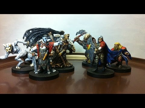 how to paint a d&d miniature