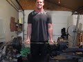 Cheat Curls - 171 lbs x 5 reps (at 205 lbs)