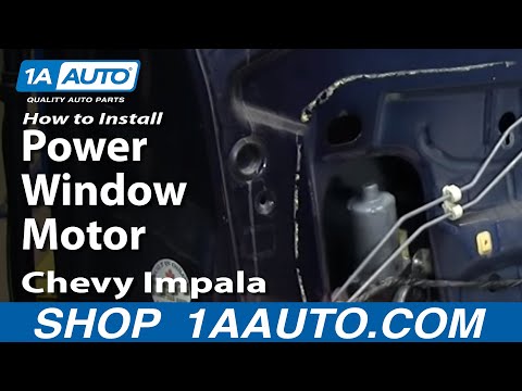How To Install Repair Replace Power Window Motor Chevy Impala 00-05 1AAuto.com