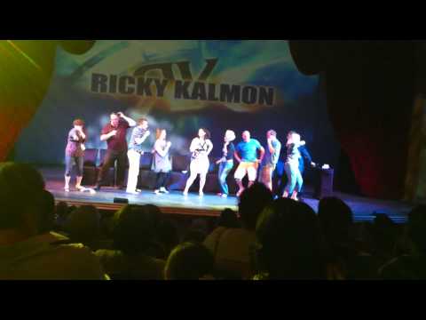 Disney Wonder Cruise Jan 29 2012 Hypnotist show - Ricky Kalmon