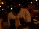Singing in the street