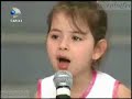 Turkish National Anthem by a little Girl