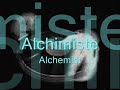 Alchimiste - Audio