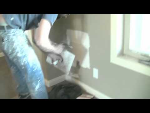 how to patch pin holes in drywall