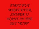 call of duty4 perfect one shot one kill sniper set