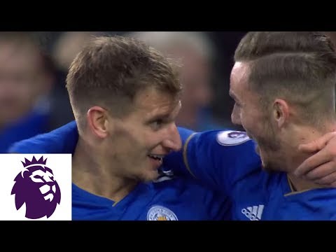Video: Marc Albrighton scores equalizer header against Man City | Premier League | NBC Sports