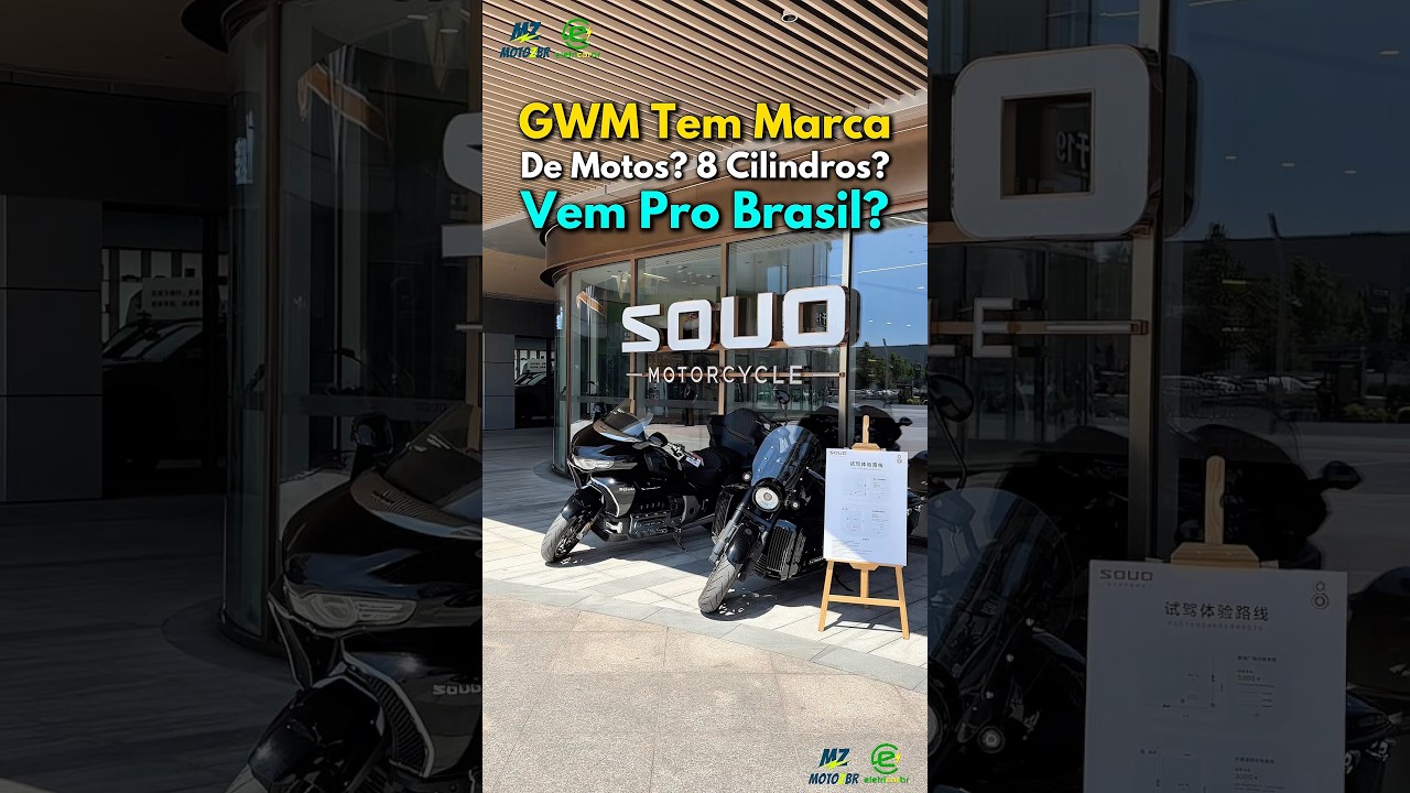 GWM Tem Marca De Motos? 8 Cilindros? Vem Pro Brasil?🏍️⚡