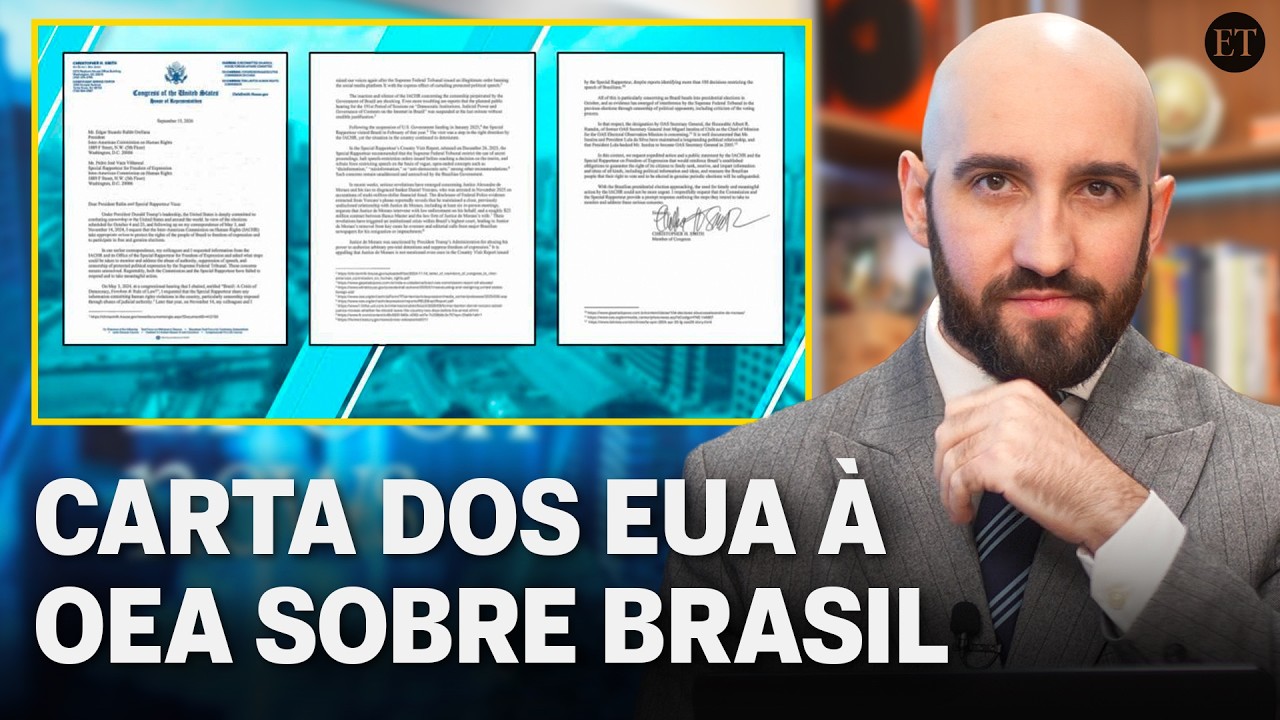 Deputado dos EUA envia carta à OEA sobre liberdade de expressão no Brasil