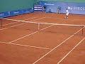 Luis Horna v/s Martín Vasallo Arguello, servicio del gaucho